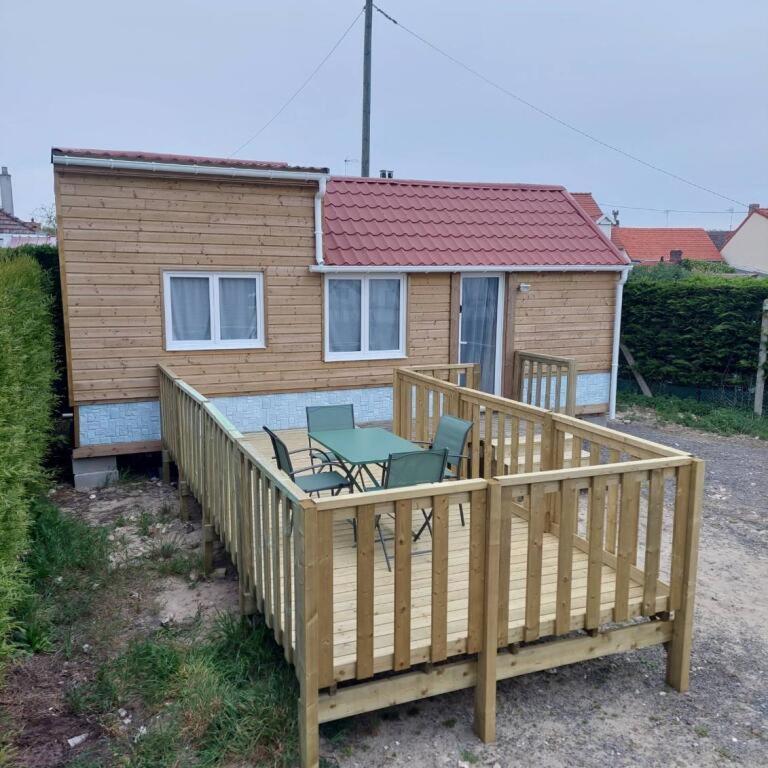 Berck-Plage - 2 Hebergements Insolites Tiny House De 2 A 8 Personnes Exterior photo